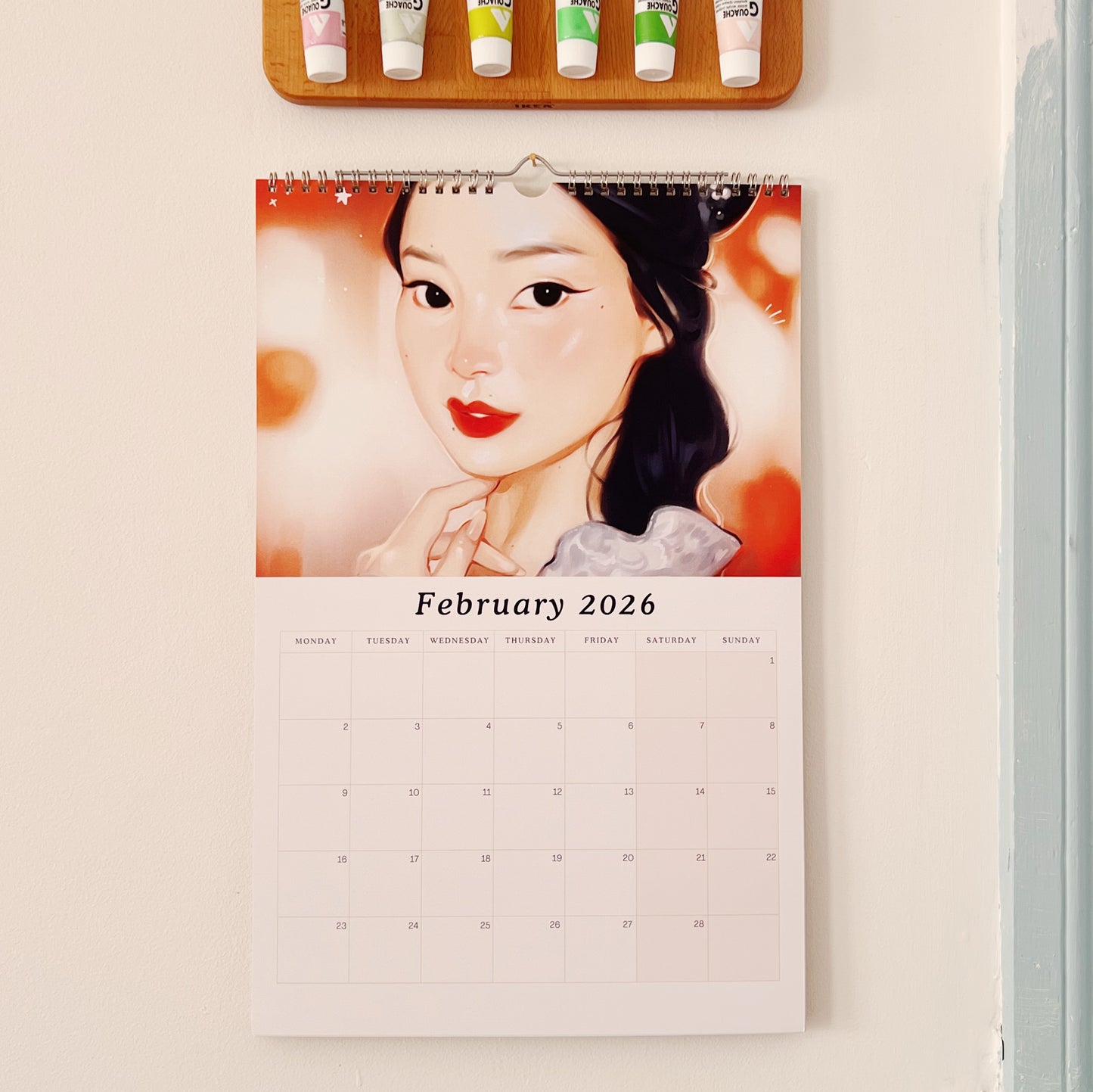 Large Wall Calendar 2026
