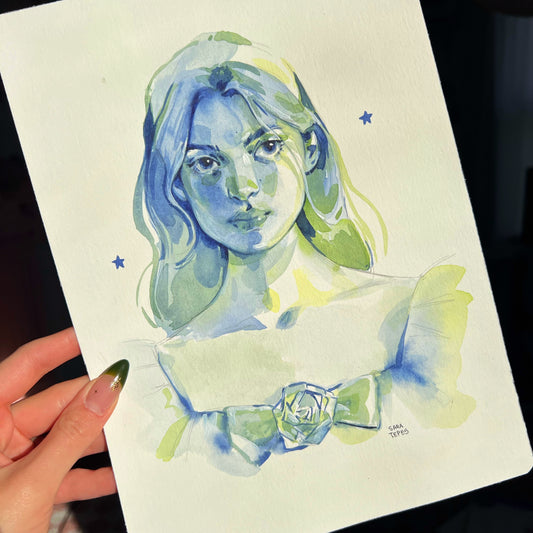 Portrait- Original Watercolor