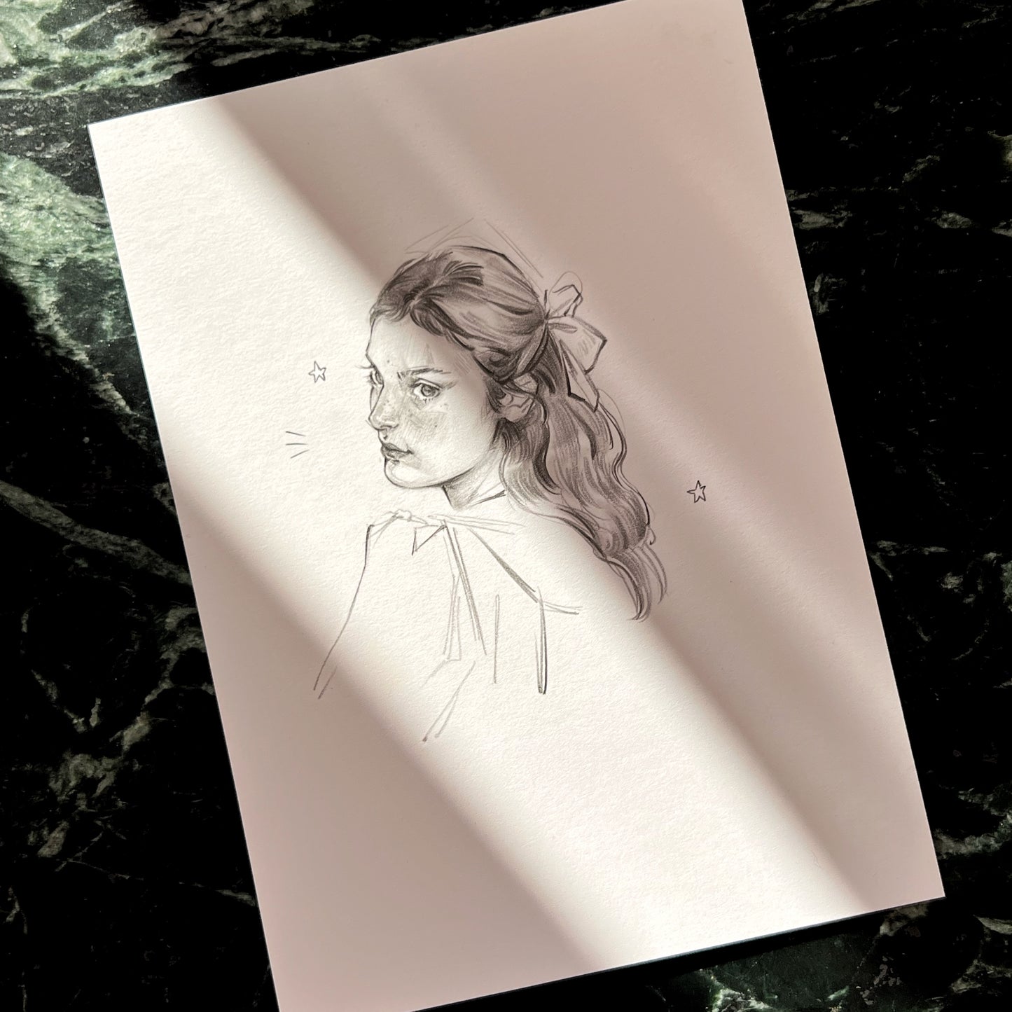 Portrait Study- Original Graphite Drawing