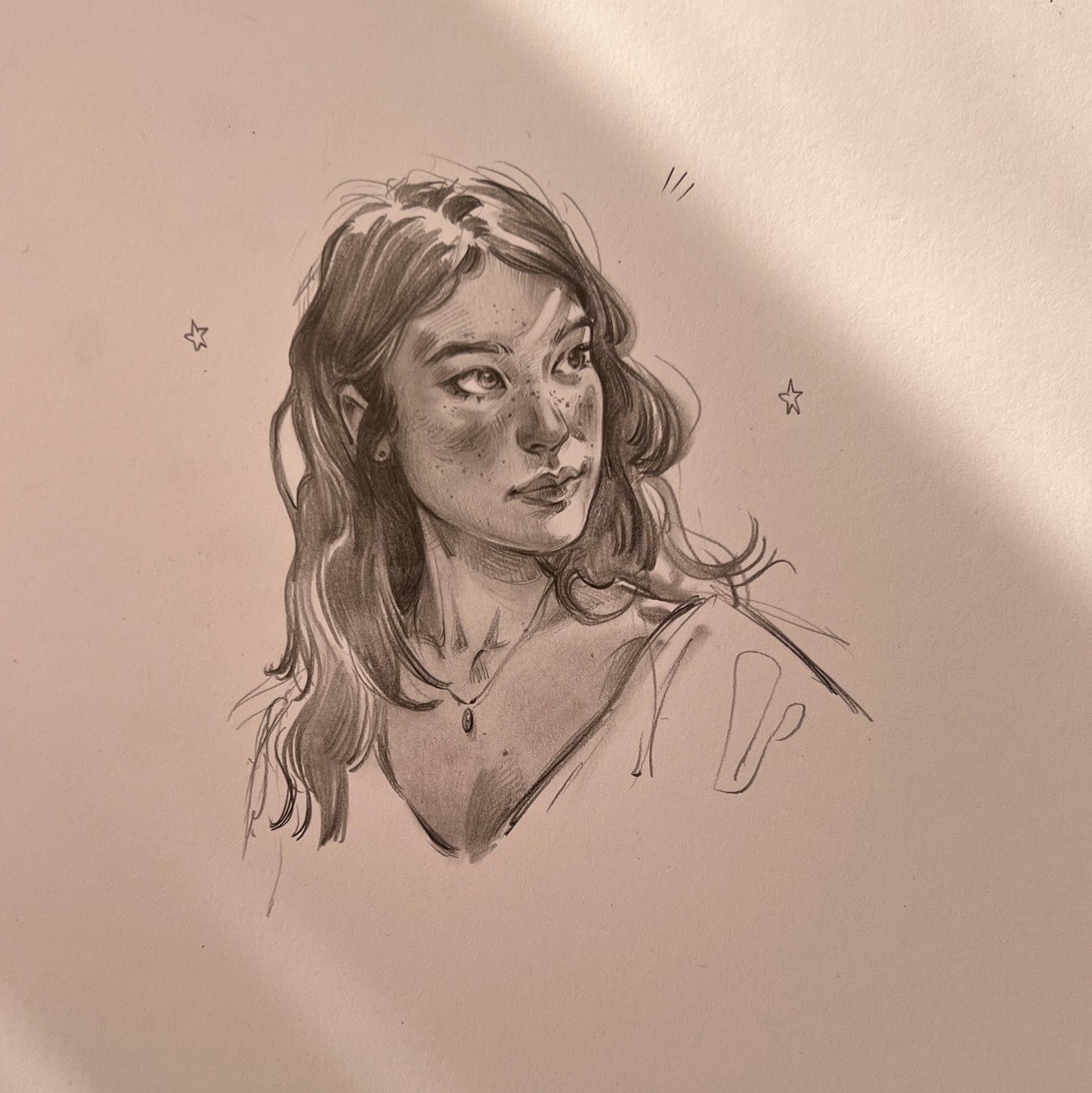 Portrait Study- Original Graphite Drawing