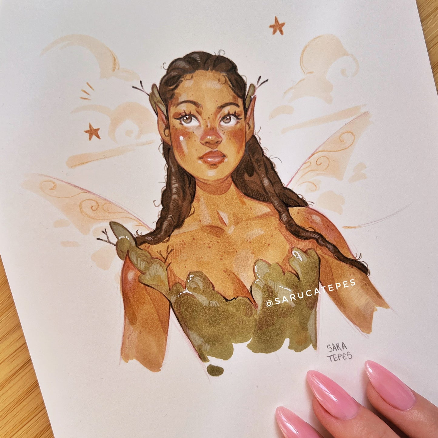 Inktober Drawing- Mossy