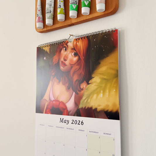 Large Wall Calendar 2026