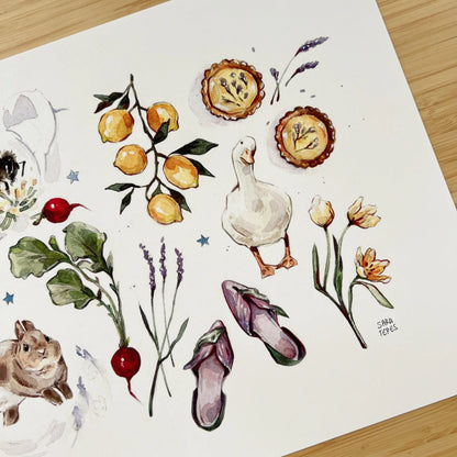 Fairy's Garden Large Print