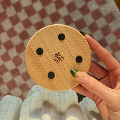 Engraved Bamboo Coasters