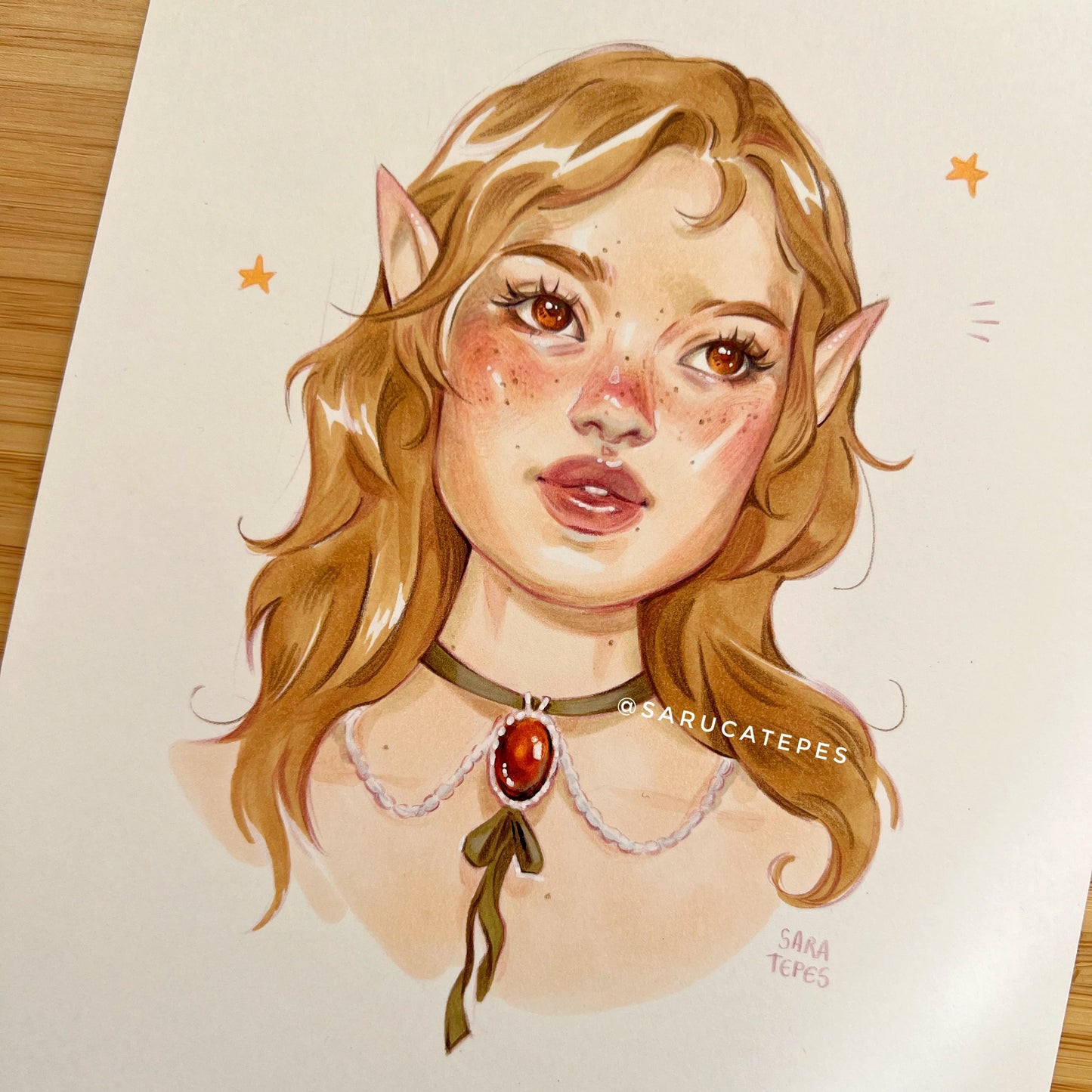 Inktober Drawing- Amber