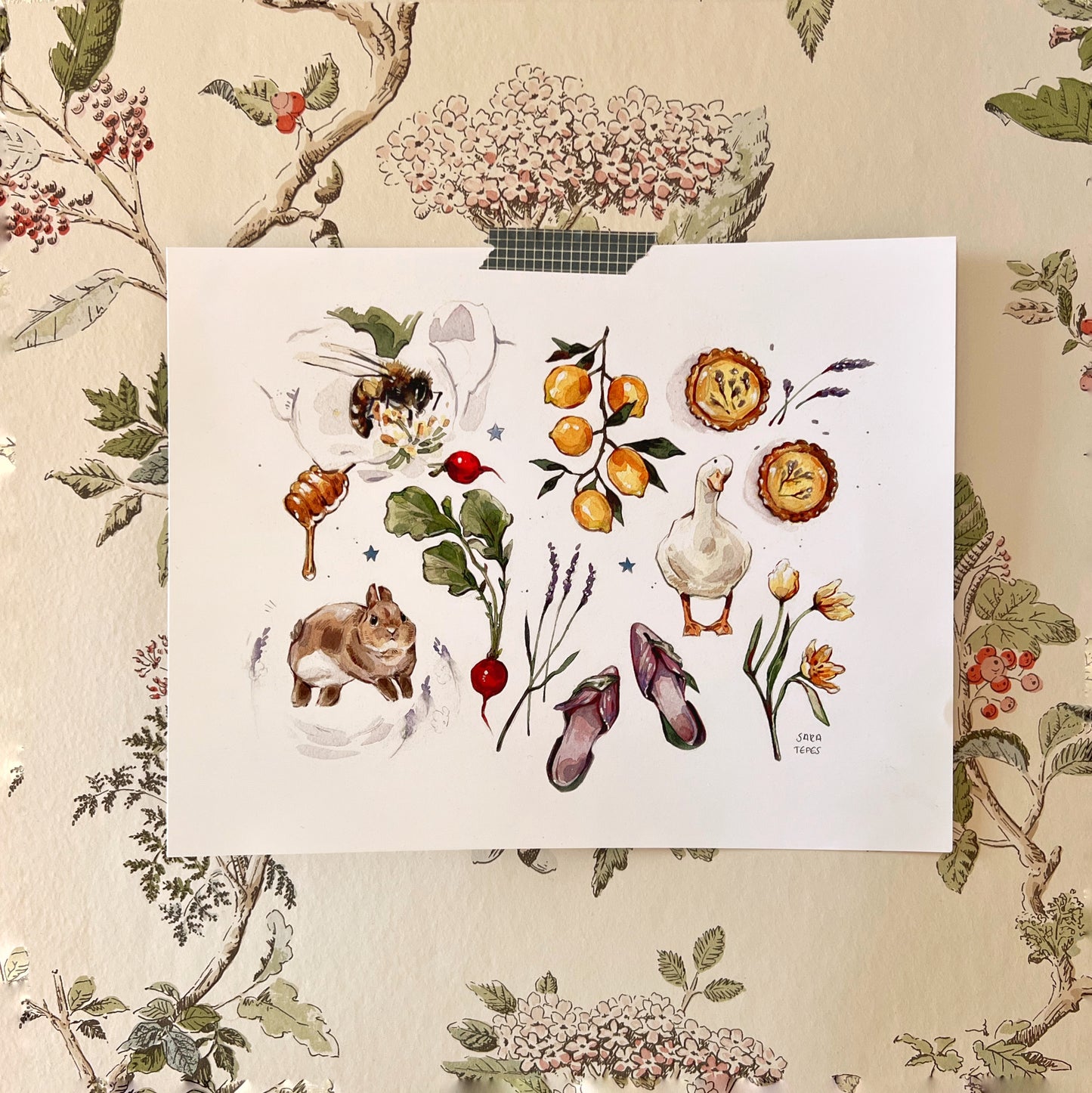 Fairy's Garden Art Print