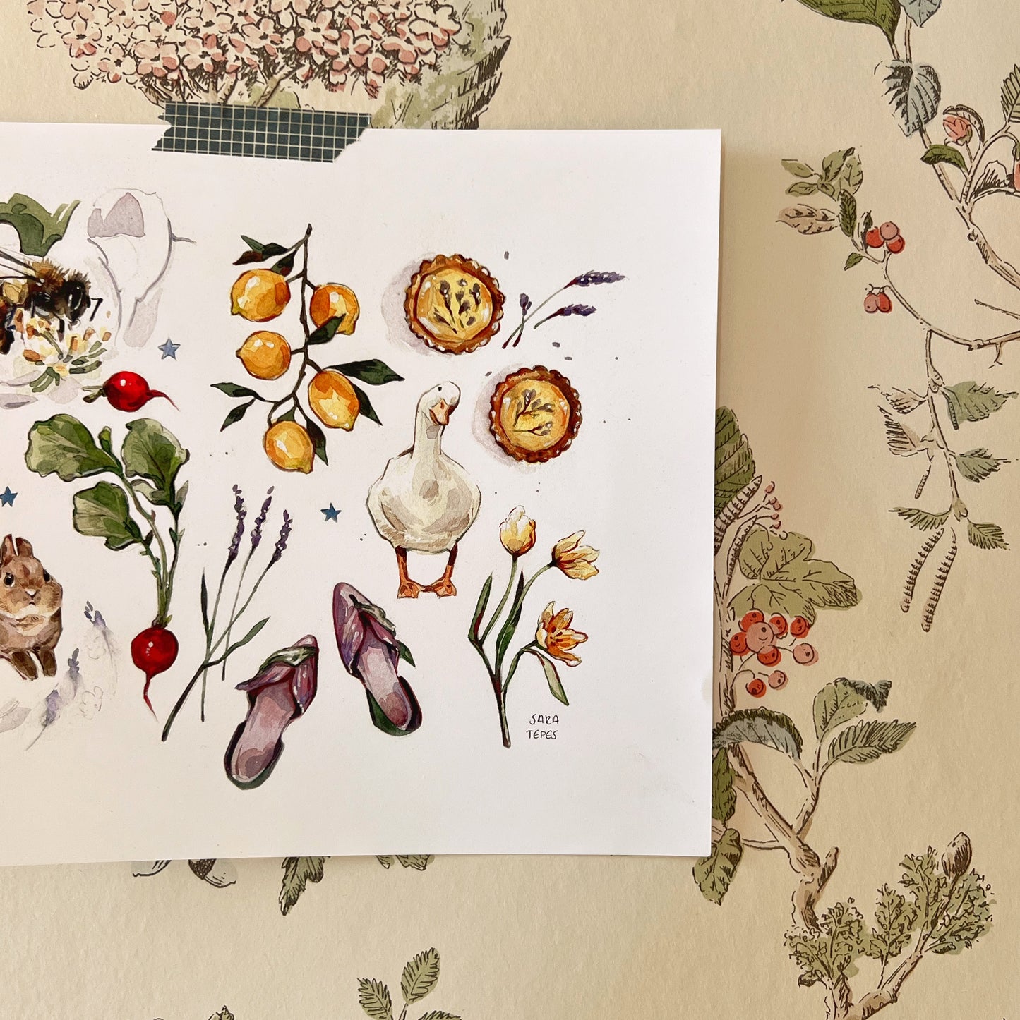 Fairy's Garden Art Print