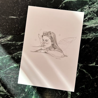 Portrait Study- Original Graphite Drawing