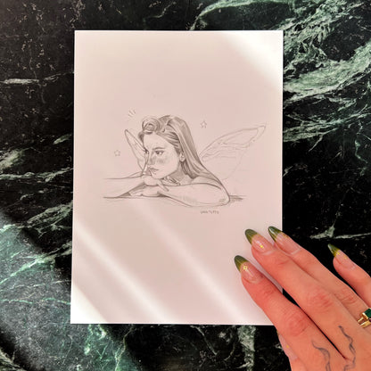 Portrait Study- Original Graphite Drawing