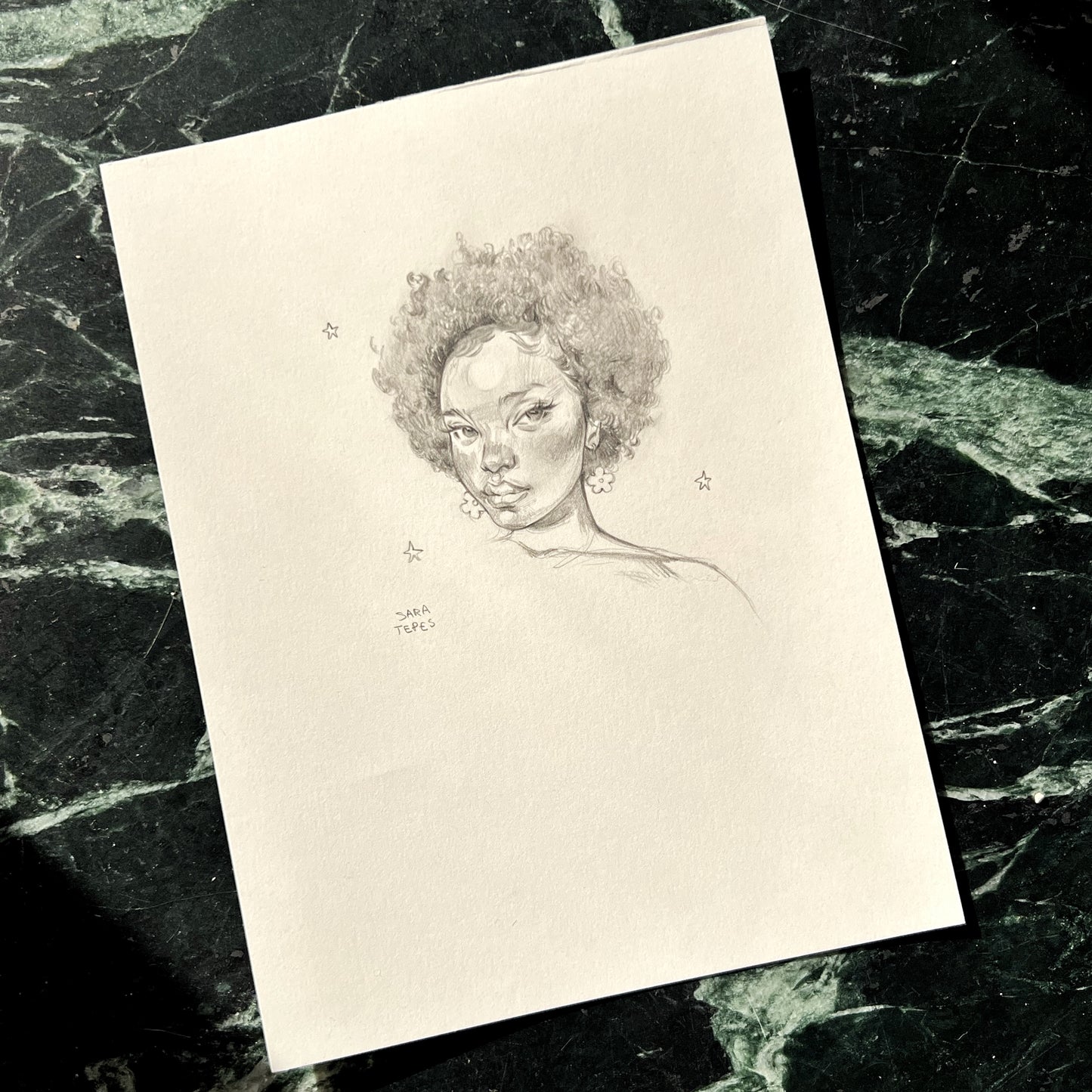 Portrait Study- Original Graphite Drawing