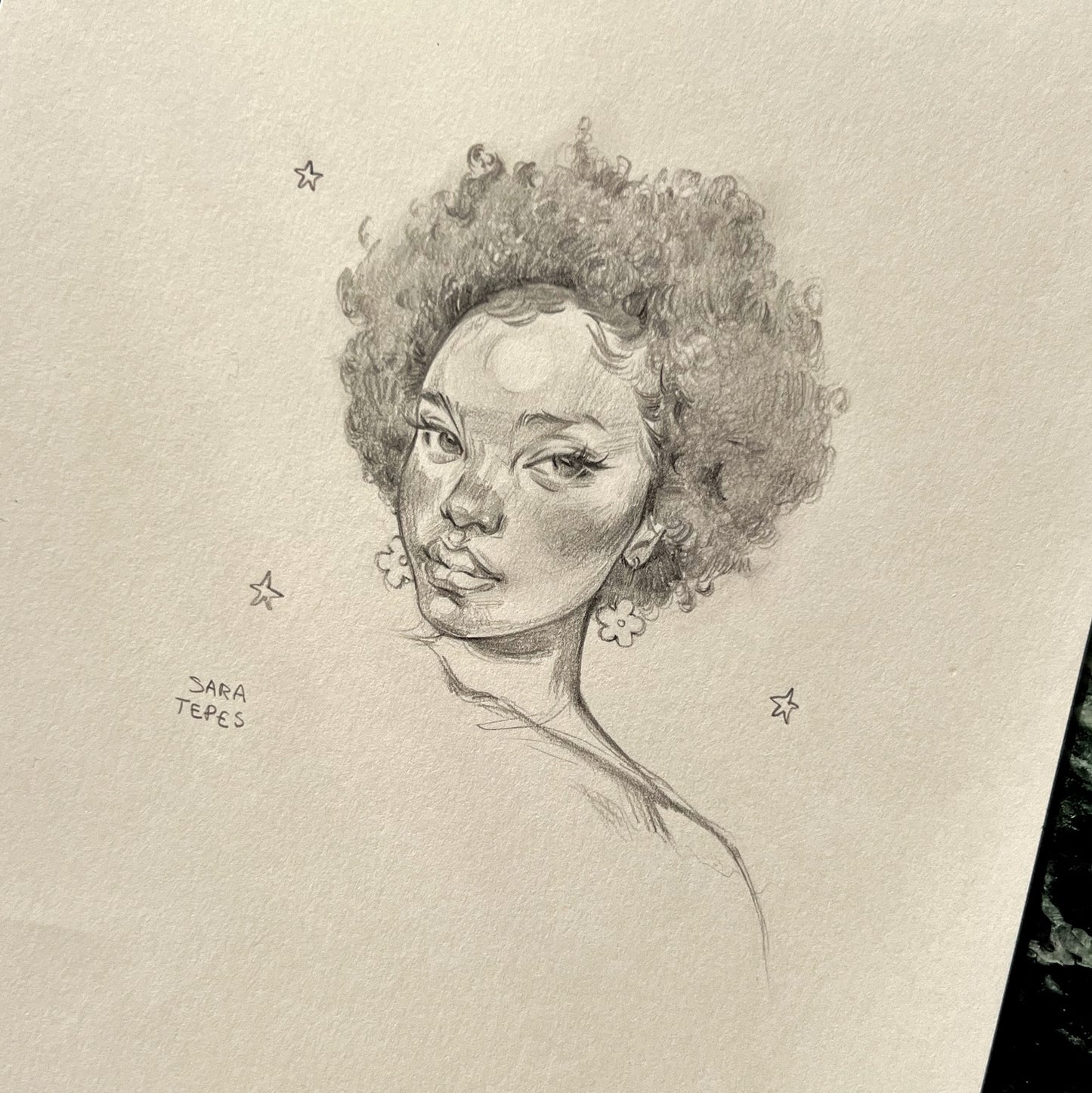 Portrait Study- Original Graphite Drawing