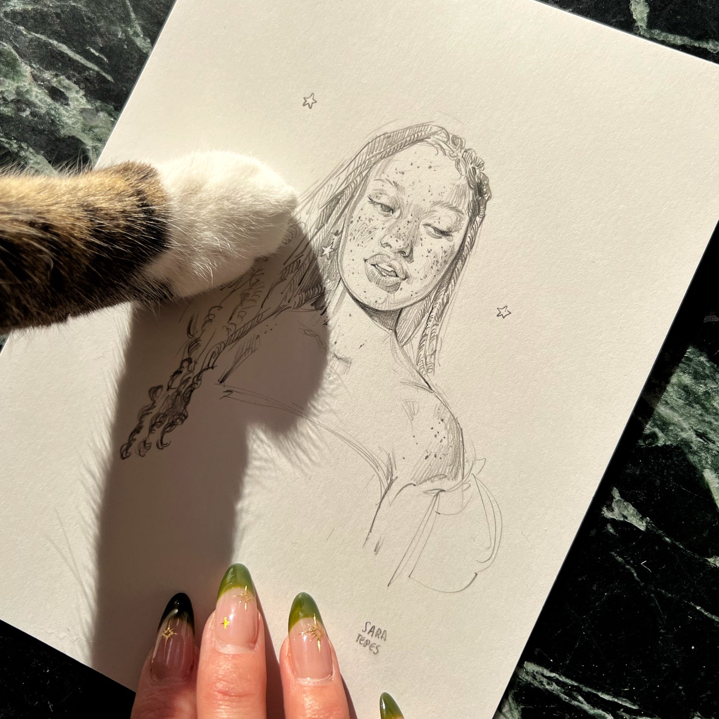 Portrait Study- Original Graphite Drawing