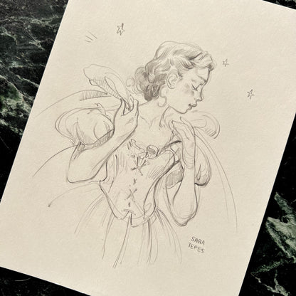 Portrait Study- Original Graphite Drawing