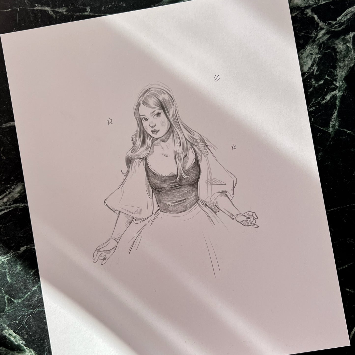 Portrait Study- Original Graphite Drawing