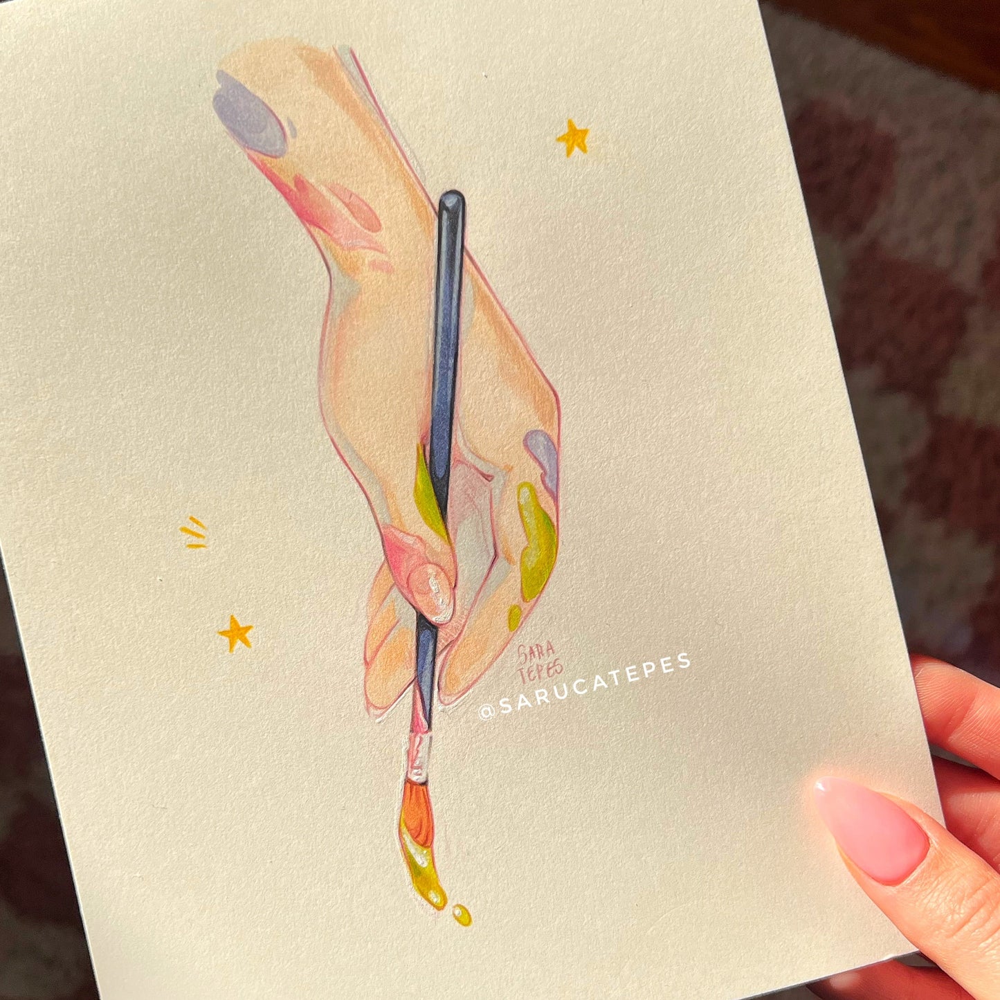 Inktober Drawing- Painter's Palette