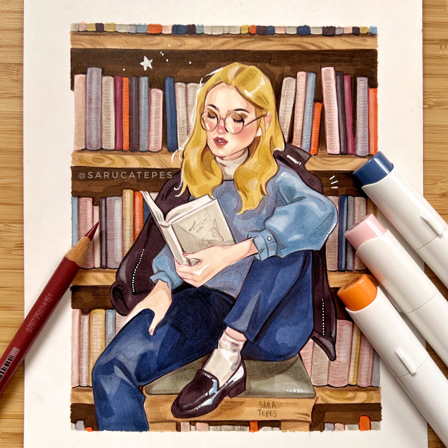 Inktober Drawing- Library