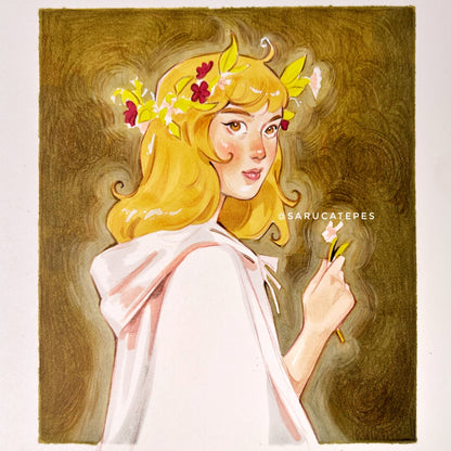 Inktober Drawing- Wildflower