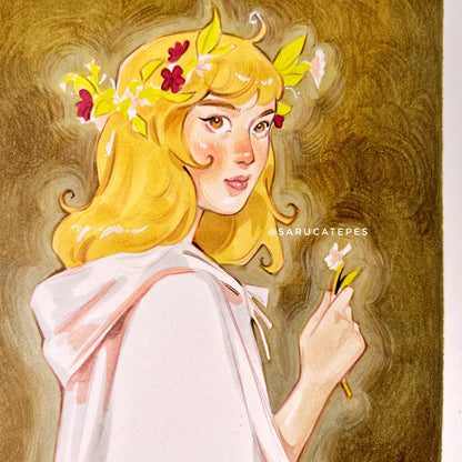 Inktober Drawing- Wildflower