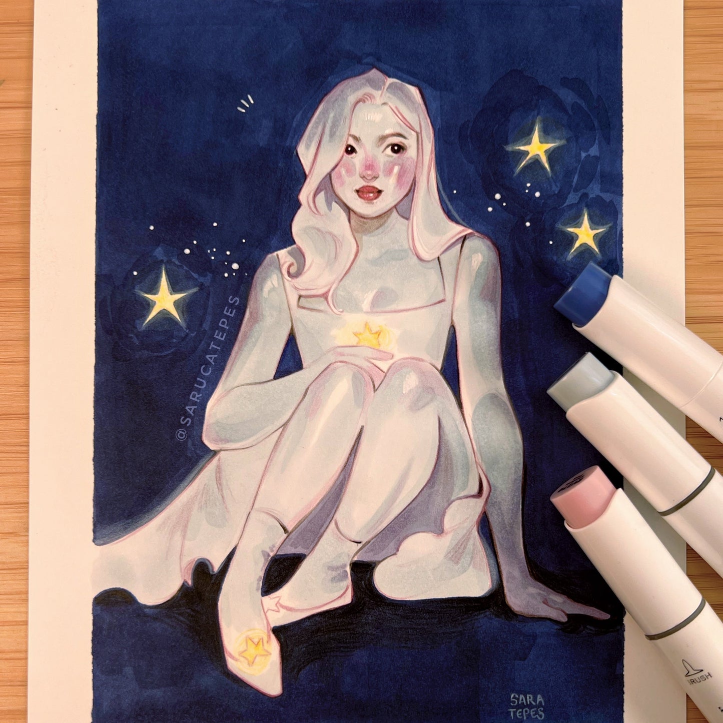 Inktober Drawing- Midnight