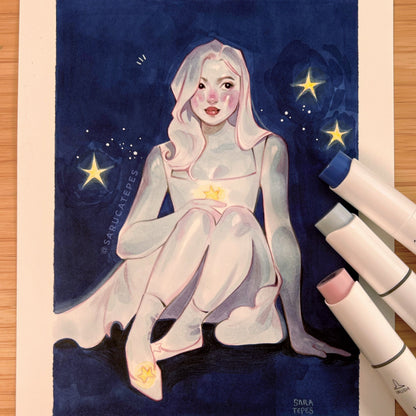 Inktober Drawing- Midnight