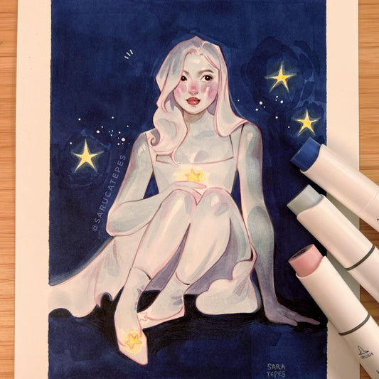 Inktober Drawing- Midnight