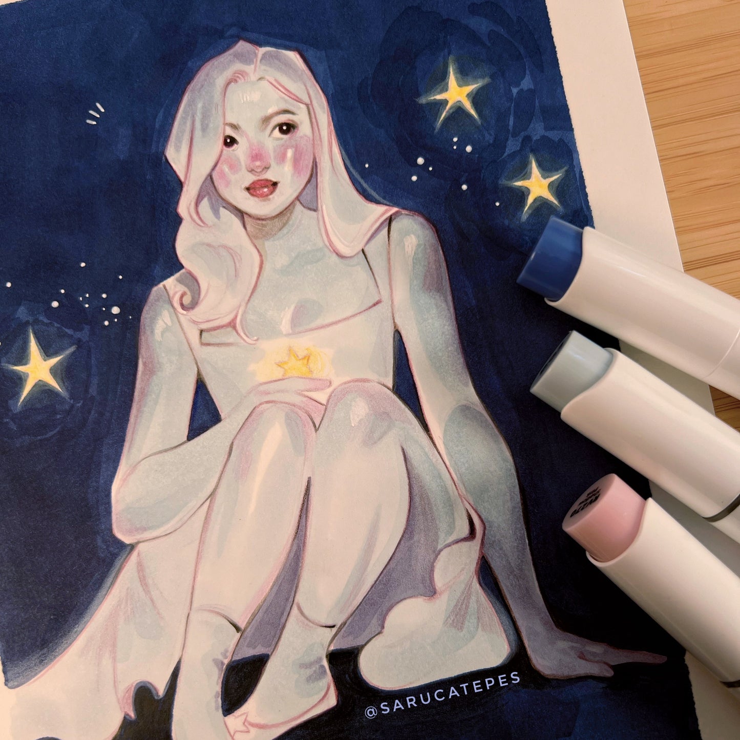 Inktober Drawing- Midnight