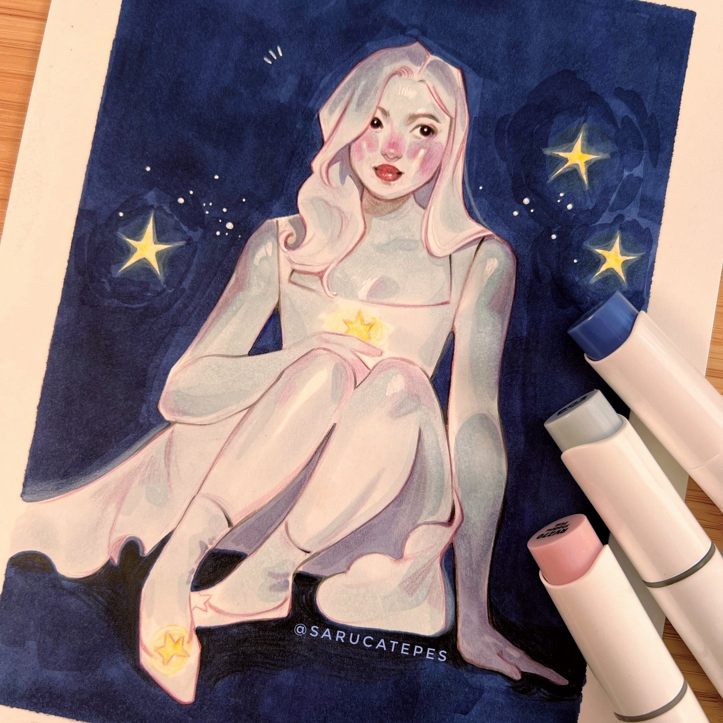 Inktober Drawing- Midnight