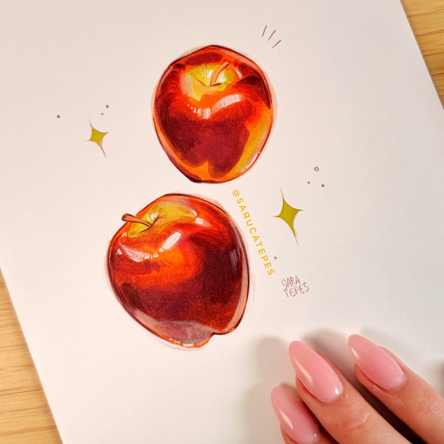 Inktober Drawing- Orchard