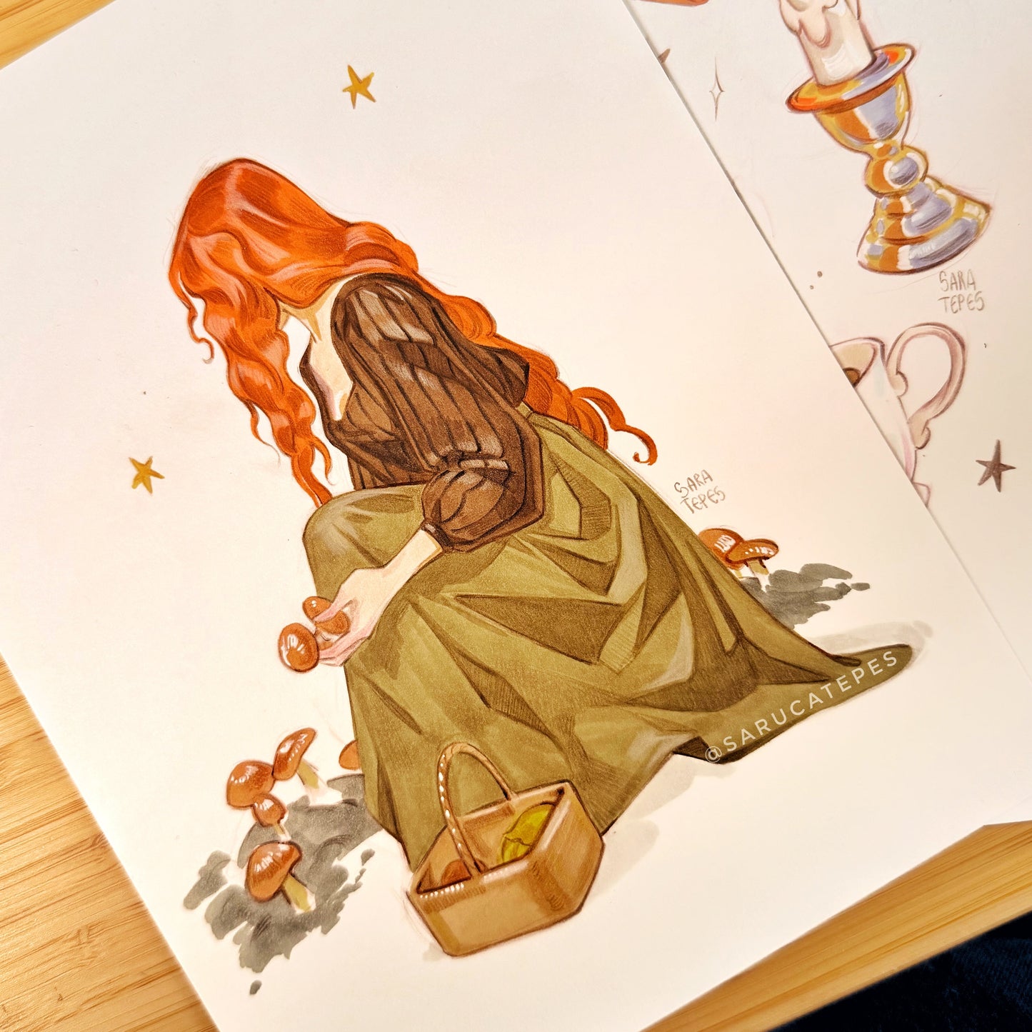 Inktober Drawing- Forest & Witch