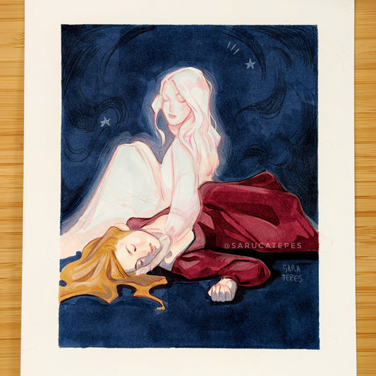 Inktober Drawing- Poison & Ghost