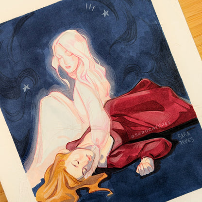 Inktober Drawing- Poison & Ghost