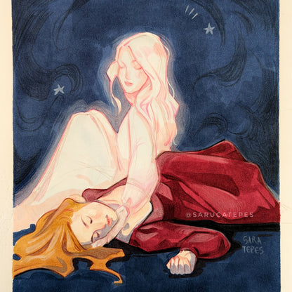 Inktober Drawing- Poison & Ghost