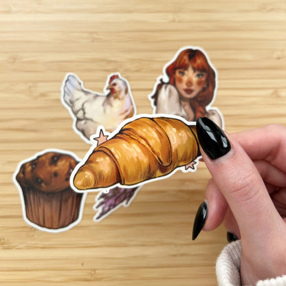 Summer Baking Stickers