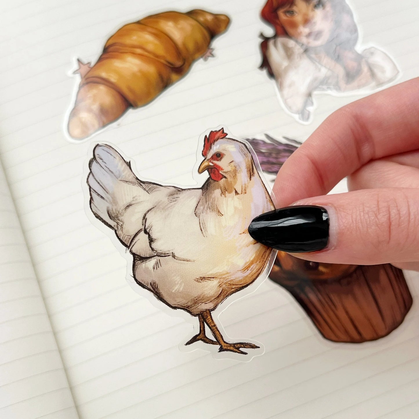 Summer Baking Stickers